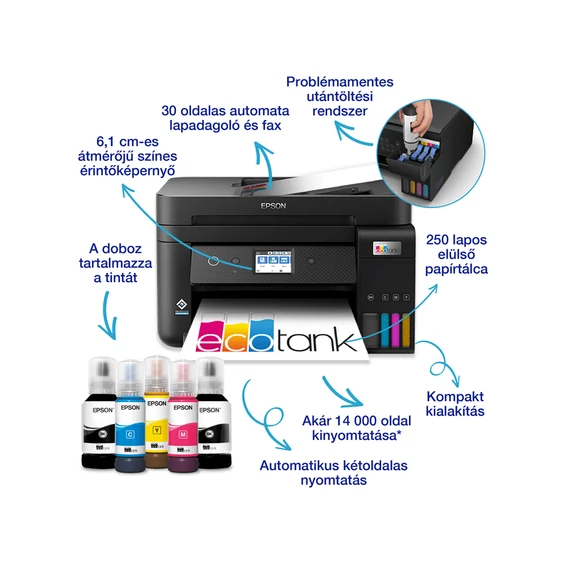 Epson EcoTank L6290 Multifunkciós tintasugaras nyomtató