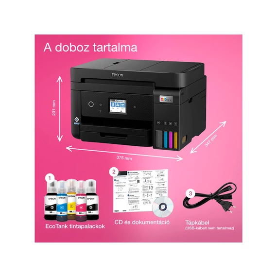 Epson EcoTank L6290 Multifunkciós tintasugaras nyomtató