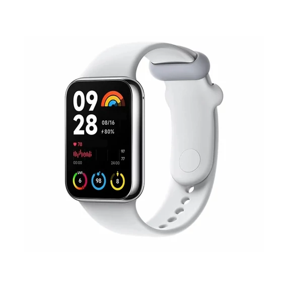 Xiaomi Smart Band 8 Pro Okoskarkötő, világosszürke