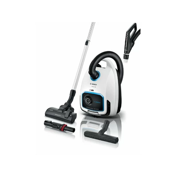 Bosch BGB6SIL1 ProSilence Porzsákos porszívó, Fehér