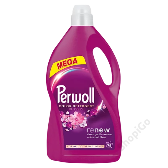Perwoll Renew Blossom univerzális finommosószer elegáns illattal 75 mosás 3,75 l